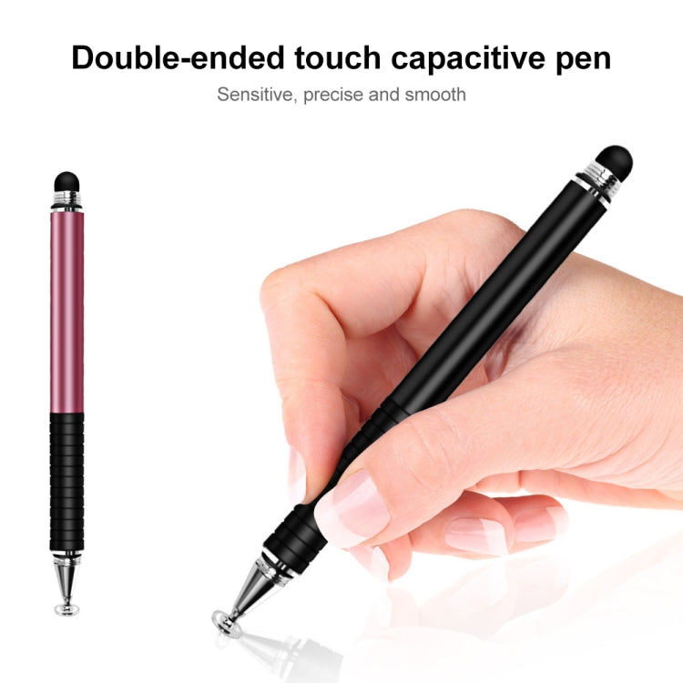 Suction Cup Dual Touch 2-in-1 Metal Capacitive Stylus Pen