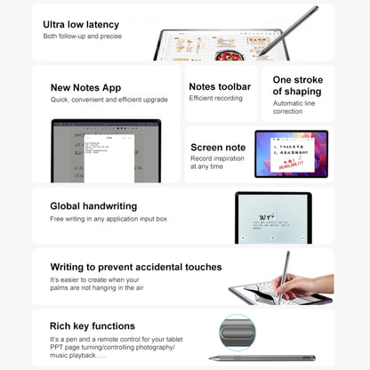 Original Lenovo Capacitive Stylus Pen for LEGION Y700 2023 / XiaoXin Learning Tablet / Pad 2024