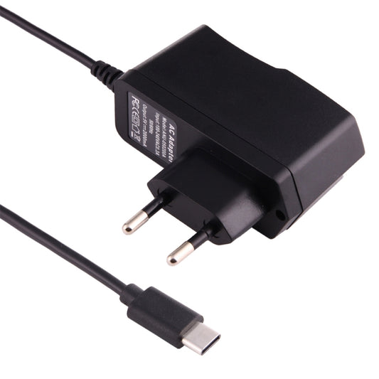 5V 2A USB-C / Type-C Port Charger for Macbook, Google, LG, Huawei, Nokia, Microsoft, Xiaomi, OnePlus, Letv, Meizu, other Smartphones or Tablets, EU Plug, UK Plug