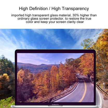 9H Surface Hardness Anti Blue-ray Explosion-proof Tempered Glass Film for MacBook Air 13.3 inch (A1369 / A1466), For MacBook Air 13.3 inch (A1369 / A1466)