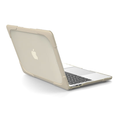 Pour MacBook Pro 13,3 pouces (A1708) et avec Touch Bar (A1706) Housse de protection antichoc pliable en TPU + PC avec support, Pour MacBook Pro 13,3 pouces avec Touch Bar