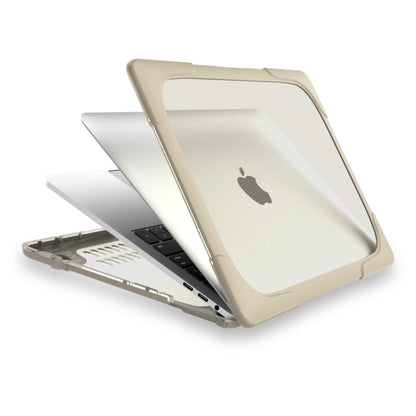 Pour MacBook Pro 13,3 pouces (A1708) et avec Touch Bar (A1706) Housse de protection antichoc pliable en TPU + PC avec support, Pour MacBook Pro 13,3 pouces avec Touch Bar