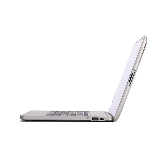 P2095 For iPad 4 / 3 / 2 Laptop Version Aluminum Alloy Bluetooth Keyboard Tablet Case