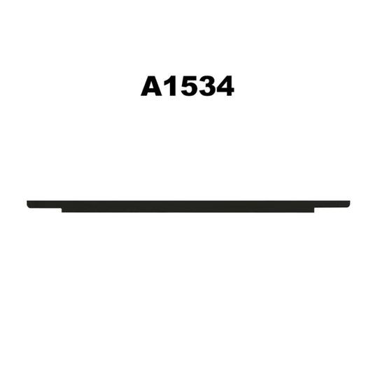 Pantalla LCD de vidrio con bisel frontal y logotipo para MacBook Retina de 12 pulgadas A1534, A1534 (plateado), A1534 (gris), A1534 (dorado) y A1534 (oro rosa).