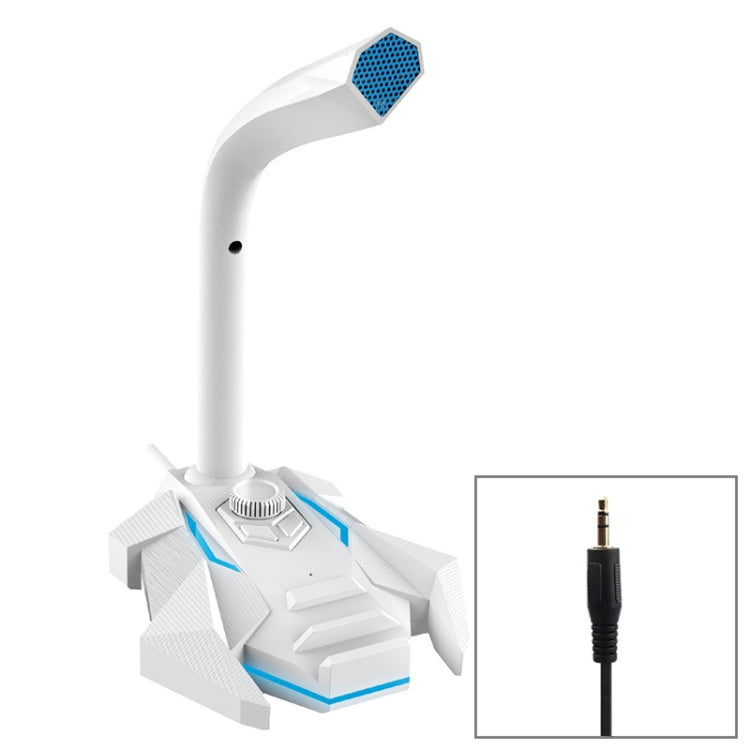 GK Desktop 3.5mm Wired Dual Mic Condenser Microphone, Compatible with PC / Mac for Live Broadcast, Show, KTV, etc., GK  3.5mm Port/Green, GK  3.5mm Port/Red, GK  3.5mm Port/White
