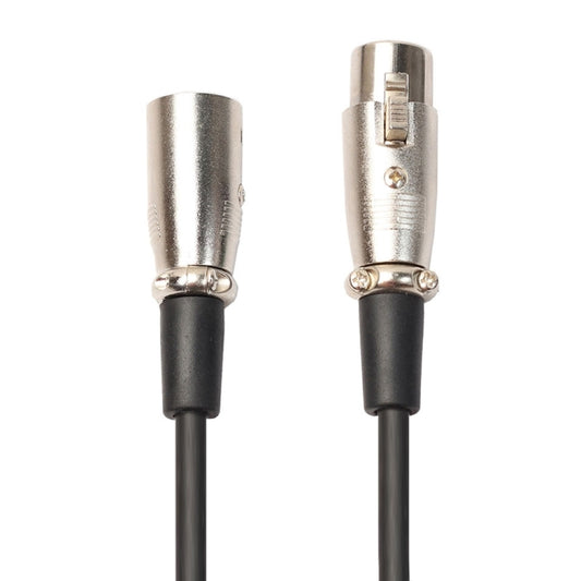 1m 3-Pin XLR Male to XLR Female Microphone Cable, Length: 1m