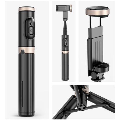 Q12 Hidden Design Reinforced Bluetooth Remote Control Tripod Selfie Stick, Q12 (Black), Q12s (Pink), Q12 (White)