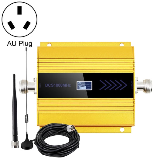Répéteur d'amplificateur de signal de téléphone 4G DCS-LTE, prise américaine (argent), MCP2368JAU, MCP2368JEU, MCP2368SAU, MCP2368SEU, MCP2368SUK, MCP2368SUS, MCP2368JUK, MCP2368JUS