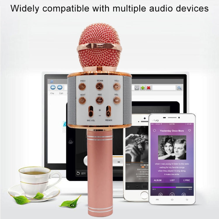 for Notebook, PC, Speaker, Headphone, iPad, iPhone, Galaxy, Huawei, Xiaomi, LG, HTC and Other Smart Phones, WS-858 (Blue), WS-858 (Rose Gold), WS-858 (Silver), WS-858 (Black), WS-858 (Pink), WS-858 (Gold)