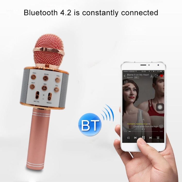 for Notebook, PC, Speaker, Headphone, iPad, iPhone, Galaxy, Huawei, Xiaomi, LG, HTC and Other Smart Phones, WS-858 (Blue), WS-858 (Rose Gold), WS-858 (Silver), WS-858 (Black), WS-858 (Pink), WS-858 (Gold)