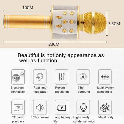 for Notebook, PC, Speaker, Headphone, iPad, iPhone, Galaxy, Huawei, Xiaomi, LG, HTC and Other Smart Phones, WS-858 (Blue), WS-858 (Rose Gold), WS-858 (Silver), WS-858 (Black), WS-858 (Pink), WS-858 (Gold)