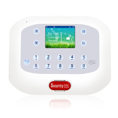 DY-GSM50A 8 in 1 Kit  315MHz / 433MHz Wireless GSM/PSTN Intelligent Anti-Burglar Alarm System, Touch Panel LCD Screen, DY-GSM50A