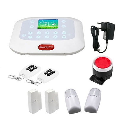 DY-GSM50A 8 in 1 Kit  315MHz / 433MHz Wireless GSM/PSTN Intelligent Anti-Burglar Alarm System, Touch Panel LCD Screen, DY-GSM50A