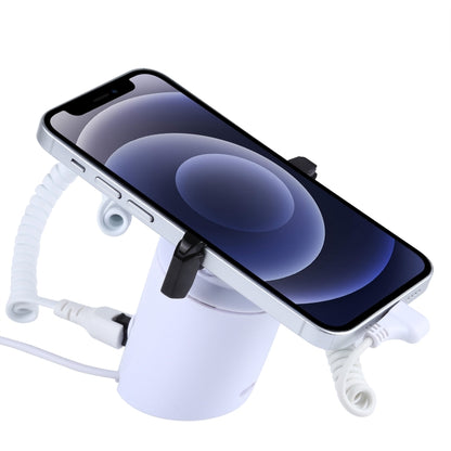 Présentoir cylindrique antivol avec alarme de sécurité / Alarme antivol avec télécommande infrarouge pour iPhone / iPod avec port 8 broches, cylindrique ABS 8 broches