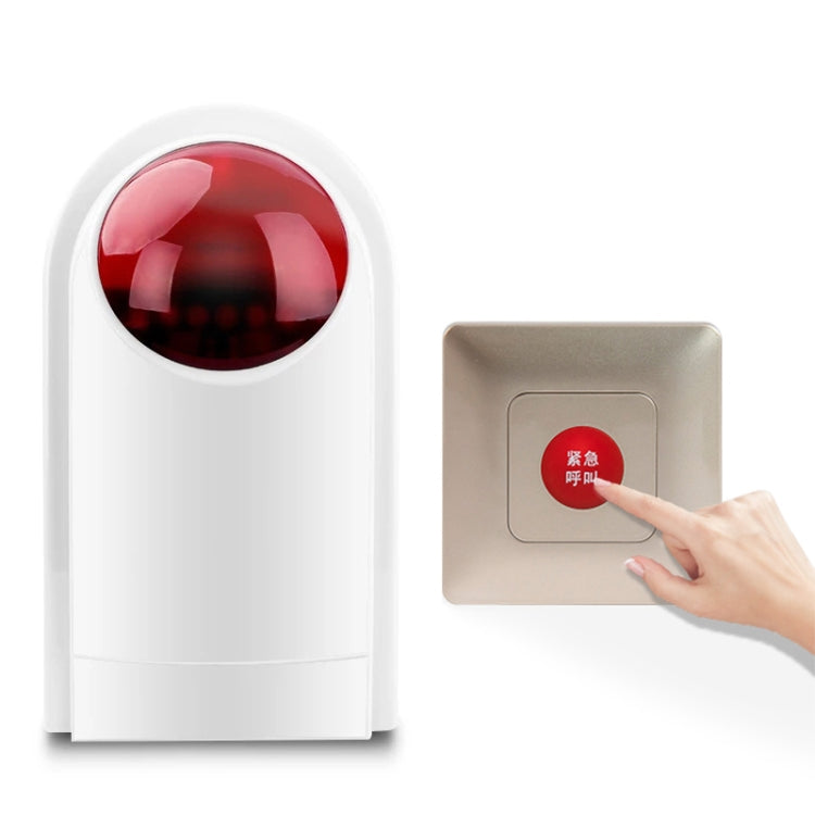 CW-01 Kit de Boutons d'Appel d'Alarme de Toilettes pour Personnes à Mobilité Réduite Sans Fil