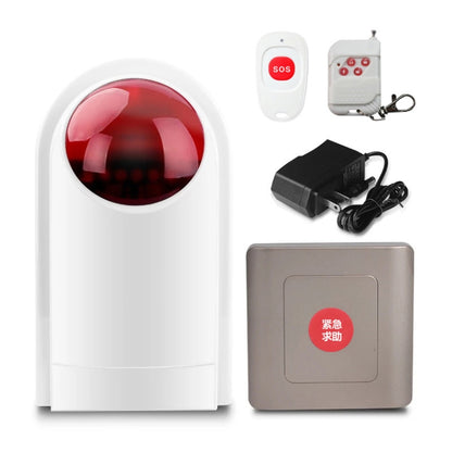 CW-01 Kit de Boutons d'Appel d'Alarme de Toilettes pour Personnes à Mobilité Réduite Sans Fil