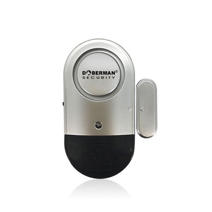 DOBERMAN SE-0701 Oval Household Anti-theft Door and Window Magnetic Spring Sensor Super Loud Simple Alarm, SE-0701