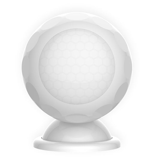 Détecteur de mouvement PIR WiFi sans fil NEO NAS-PD02W, avec support magnétique et compatible avec les systèmes Android/IOS et LED rouge ultra-lumineuse