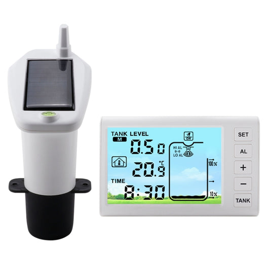 Medidor ultrasónico de nivel de líquido con carga solar TS-FT003