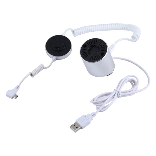 Soporte cilíndrico de aluminio para pantalla, sistema de seguridad magnético digital, alarma antirrobo, soporte para pantalla para teléfonos móviles con puerto tipo C/USB-C, cilíndrico tipo C.