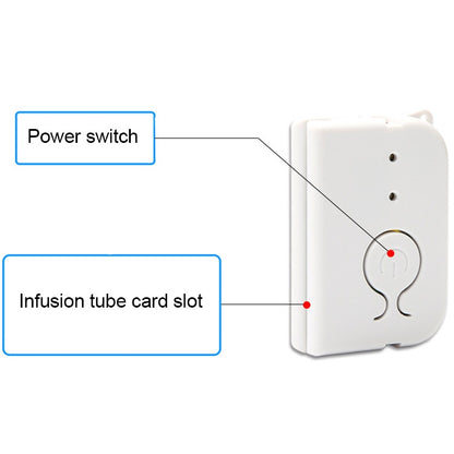 Infusion Reminder Alarm Sensor Monitor Hospital Security Nurse Patients Injection Safety Care Tool, HH-SY101