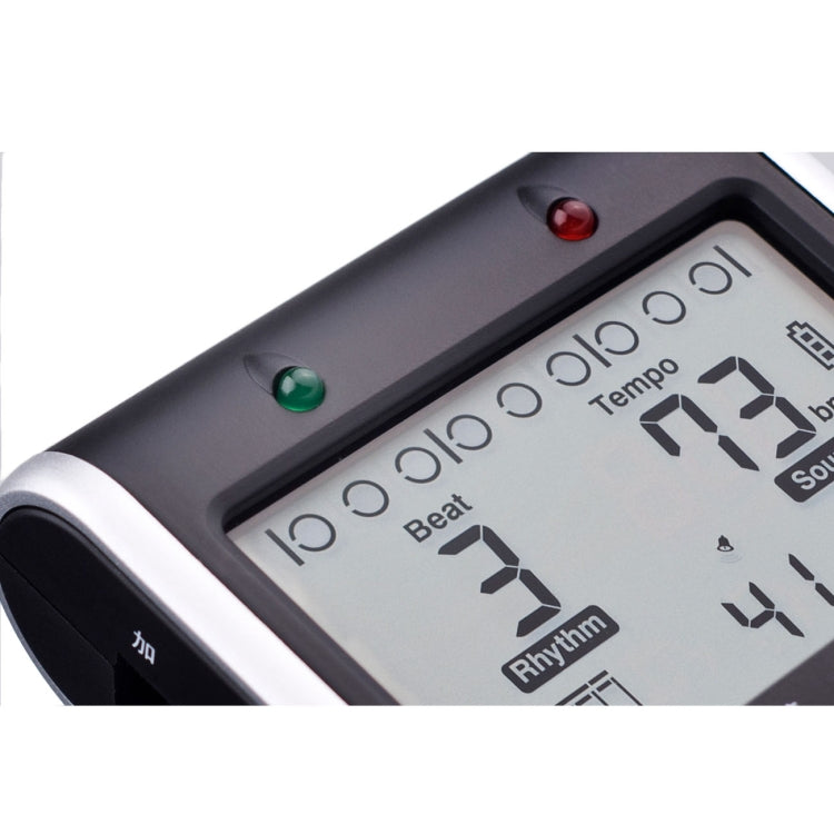 JOYO JM-90 Mini Portable Rechargeable Clip-on LED Indicator Electronic Digital Metronome Tone Generator Tuner for Guitar Violin Ukulele, JM-90 (White), JM-90 (Black)
