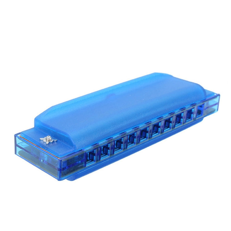 Swan SW1020-2 10 trous 20 tonalités Harmonicas transparents Instruments de musique Diatonique