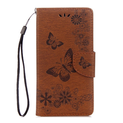 For Motorola Moto G5 Plus Pressed Flowers Butterfly Pattern Horizontal Flip Leather Case with Holder & Card Slots & Wallet, For Moto G5 Plus