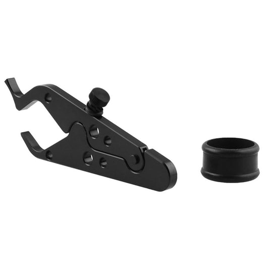 MB-OT312-BK Clip de contrôle d'accélérateur universel en aluminium modifié pour moto, ensemble de clips fixes auxiliaires, MB-OT312-BK