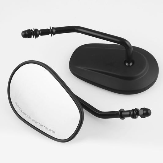MB-MR008-BK Rétroviseurs Arrière Rotatifs Modifiés pour Moto Harley Davidson XL 883 1200, Pour Harley Davidson XL 883 1200