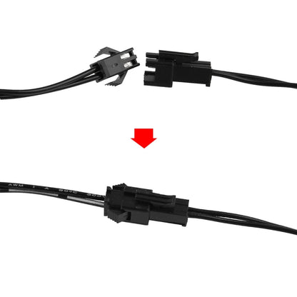 MB-MHL002 Motorcycle Modification Accessories Universal Pasteable Helmet Light Strip