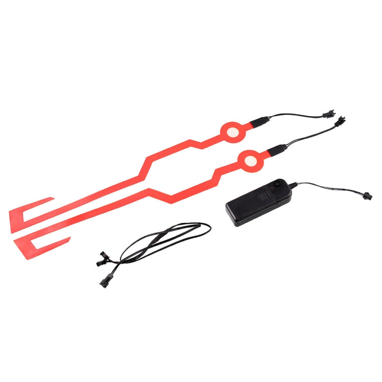 MB-MHL002 Motorcycle Modification Accessories Universal Pasteable Helmet Light Strip