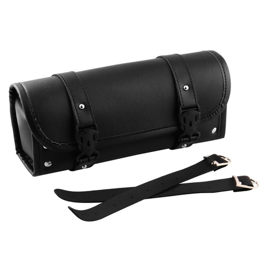 MB-OT012-BK Accessoires de modification de moto Sac à outils universel en cuir PU étanche, taille : 30,5 x 12 x 9 cm, sac à outils étanche