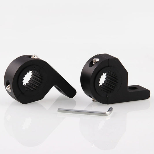 MB-EA076-1 Accessoires de Modification de Moto 20-30mm Universel Garde-corps Projecteur Support de Fixation, Support de Fixation de Projecteur