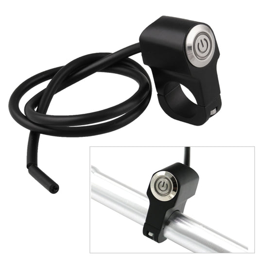 MB-BS001-R Interrupteurs Moto Guidon 22mm Interrupteur Phare Avertisseur Sonore Frein Interrupteur D'alimentation avec Voyant Lumineux