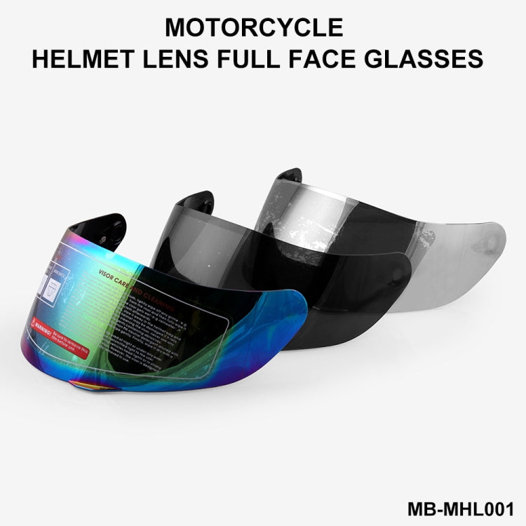 MB-MHL001 Visière de casque de moto Lunettes Lentille de casque Visière intégrale Visière de casque pour AGV K3-SV K5