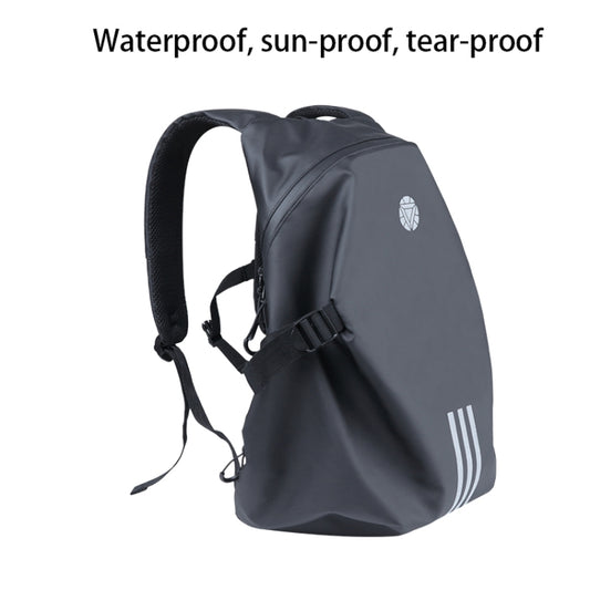 Sac à dos souple de moto imperméable pour casque, sac à dos souple