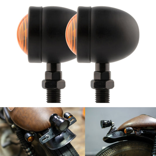 زوج واحد من إشارات الانعطاف LED العالمية المعدلة للدراجات النارية KC801 بجهد 12 فولت