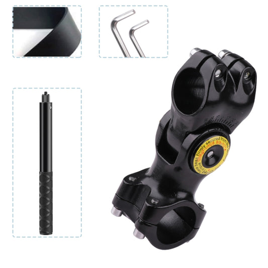 Support de montage pour caméra de vélo/moto avec adaptateur de monopode, support de fixation pour guidon de vélo avec monopode