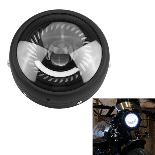 Phare de moto 5,75 pouces Lampe rétro LED DC12V / 40W / 6000K / 2800LM, Lampe rétro LED