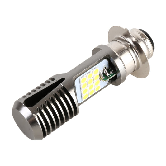 Phare de moto LED PX15D DC12V / 7.4W avec 24 perles de lampe SMD-3030, style PX15D 2 (lumière blanche), style PX15D 2 (jaune + blanc)