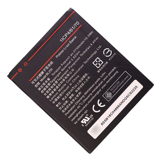 Original 2750mAh BL259 Li-Polymer Battery for Lenovo Vibe K5 Plus / Vibe K5 A6020, For Lenovo Vibe K5 Plus