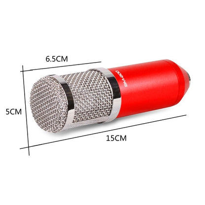 Compatible with PC / Mac for Live Broadcast Show, KTV, etc., BM800 Red, BM800 White, BM800 Black, BM800 Pink, BM800 Blue