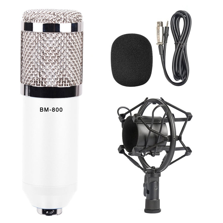 Compatible with PC / Mac for Live Broadcast Show, KTV, etc., BM800 Red, BM800 White, BM800 Black, BM800 Pink, BM800 Blue