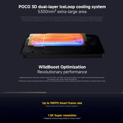 Xiaomi POCO X8 Pro Global, 8GB+256GB, In-screen Fingerprint, 6.59 inch Xiaomi HyperOS 3 Dimensity 8500-Ultra Octa Core, NFC, Network: 5G, 8GB+256GB