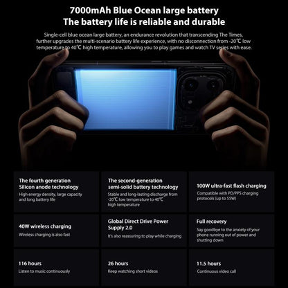 vivo iQOO 15, 16 Go+256 Go, Android 16 de 6,85 pouces OriginOS 6 Snapdragon 8 Elite Gen 5 Octa Core, OTG, NFC, Réseau : 5G, compatible Google Play, 16 Go+256 Go