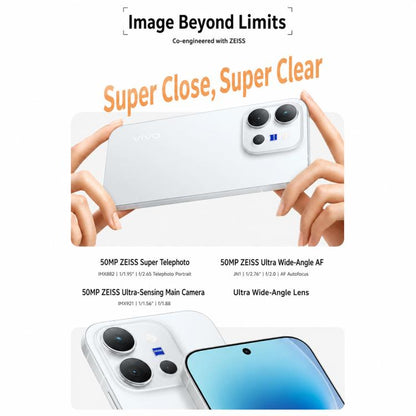 vivo X300 E, 12GB+512GB, 3D Ultrasonic Fingerprint, 6.59 inch OriginOS 6 Android 16 Snapdragon 8 Gen 5 Octa Core, OTG, NFC, Network: 5G, 12GB+512GB