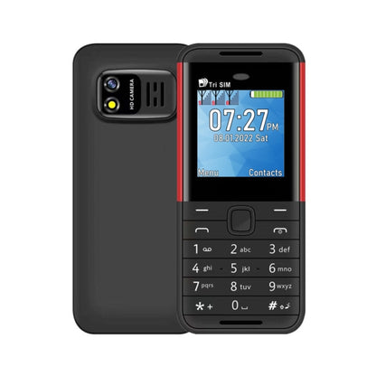 1.33 inch, MTK6261D, 21 Keys, Support Bluetooth, FM, Magic Sound, Auto Call Record, GSM, Triple SIM, English Key