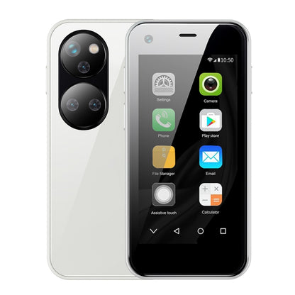 Écran 2,5 pouces MTK6580 Quad Core jusqu'à 1,3 GHz, Bluetooth, Wi-Fi, FM, réseau 3G, double SIM, P40