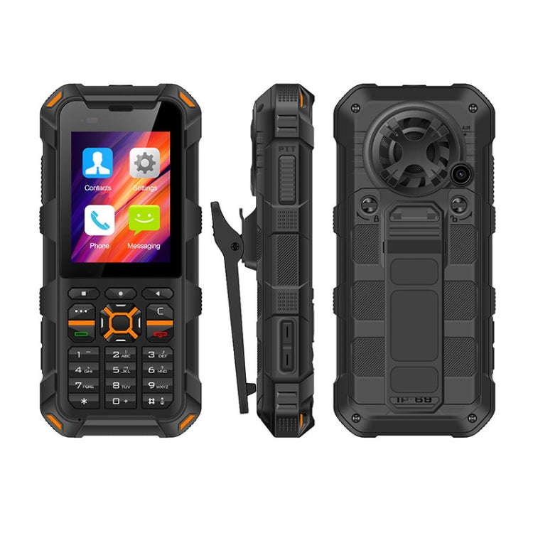 UNIWA F20 Walkie Talkie Rugged Phone, 1GB+8GB, 2.4 inch Android 8.0 Go Mediatek MT6739 Quad Core up to 1.5GHz, Network: 4G, Dual SIM, PoC, SOS, F20